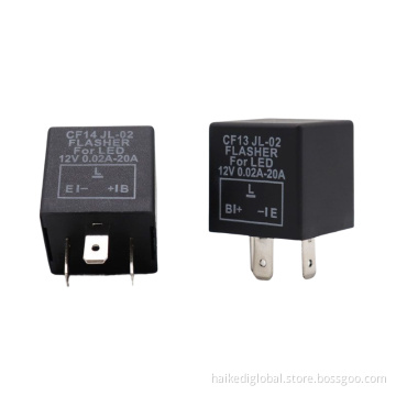 Motorcycle tripod universal flash relay